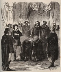 Reception of an Illuminatus (hemmeligt samfund) - Reception d