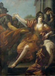 Dronning Didos selvmord, ca. 1800