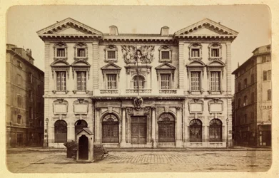 Byen Marseille og dens omgivelser omkring 1885 -1890: Rådhuset, Privat samling