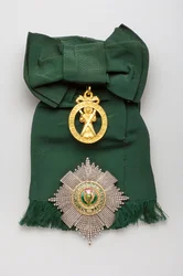 Storbritannien - Order of the Thistle - Top: Badge, receptpligtig model, lavet af John James Eddington (London)