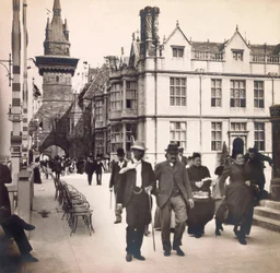 Universelle udstilling af 1900 - Exposition Universelle de 1900 i Paris: Rue des Nations - privat samling