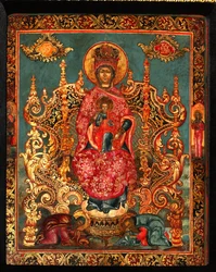 Guds Moder Pecherskaya, 1700-tallet