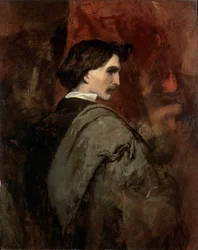 Selvportræt, c1854-c1858