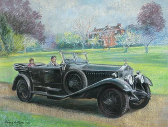 1927 Rolls Royce ejet af H V Durose, Warwickshire