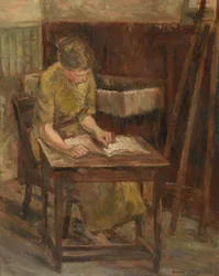 Pige læsning (II)