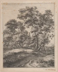 En mor og børn hviler, 1600-tallet.