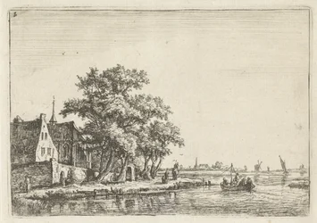 Kirke ved vandet Landskaber med figurer (serietitel)