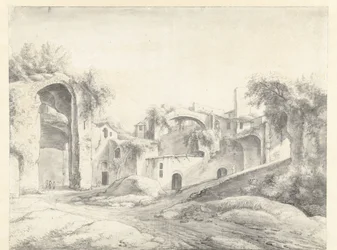 Ruinerne af Diocletians bade i Rom