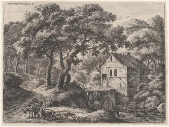 Møllen i skoven, 1600-tallet.