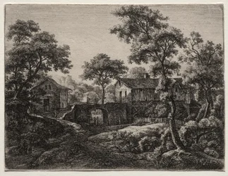 Tolv landskaber (H.95-106): Porten
