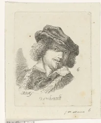 Portræt af Rembrandt