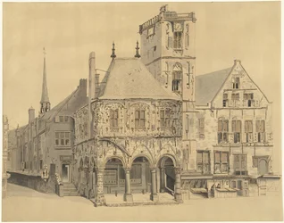 Det gamle rådhus i Amsterdam, 1641