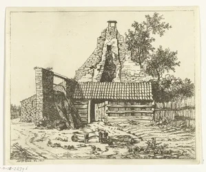 Sivskærer til ruinerne af Huset Snaatburg i Maarssen