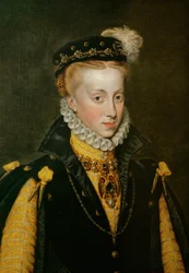 Dronning Anna af Spanien, kong Filip II