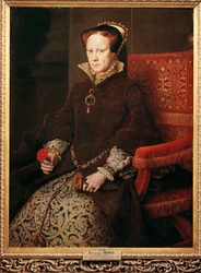 Dronning Mary af England, anden hustru til Philip II af Spanien