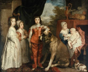 Børn af Charles I af England