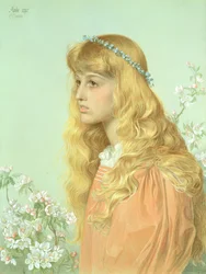 Portræt af Miss Adele Donaldson, 1897