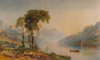 Ben Venue fra Loch Achray, 1840, 1935