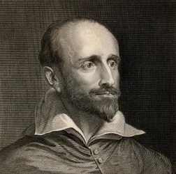 Guido Bentivoglio (1579-1644) italialainen kardinaali, valtiomies, diplomaatti ja historioitsija (kaiverrus)