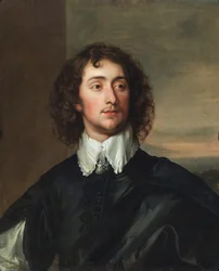 Portræt af Sir Thomas Hanmer, Bt. (olie på lærred)