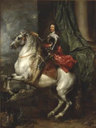 Ridesportræt af Thomas Frans af Savoyen, prinsen af Carignano