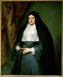 Infanta Isabella Clara Eugenia, regent af de spanske Nederlande, gift med Erzherzog Albrecht ...