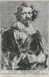 Lucas Vosterman, 1628-1632 (radering på lagt papir med gravering)