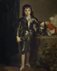 Portræt af Charles II af England som barn