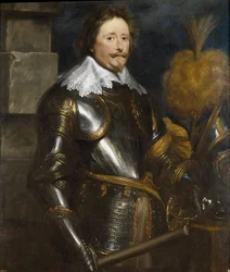 Portræt af Frederik Henrik, Prins af Orange 1584-1647