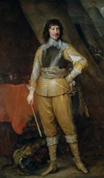 Portræt af Mountjoy Blount, jarl af Newport (ca. 1597-1666), ca. 1637-8