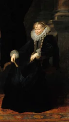 Portræt af en Genovese-dame