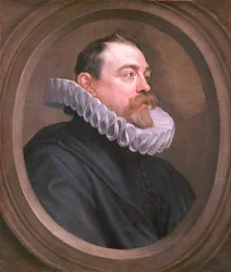 Portræt af en mand, brystlængde, c1620-1640.