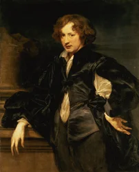 Selvportræt, ca. 1620-21 (olie på lærred)