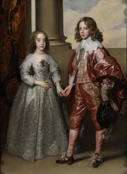 William II, Prins af Orange, og hans brud, Mary Stuart