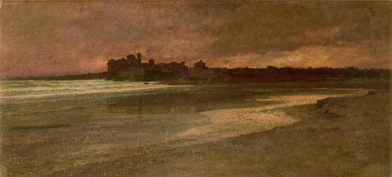 Nettuno, Aften på stranden