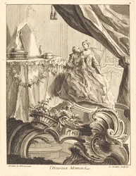 Det lykkelige øjeblik, 1736.