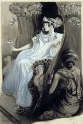 Tegning til Afrodite af Pierre Louÿs, 1896