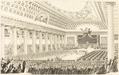 Åbningen af ​​generalstaterne i Versailles, 5. marts 1789