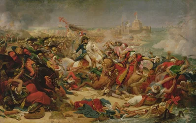 Murat besejrer den tyrkiske hær ved Aboukir den 25. juli 1799, ca. 1805