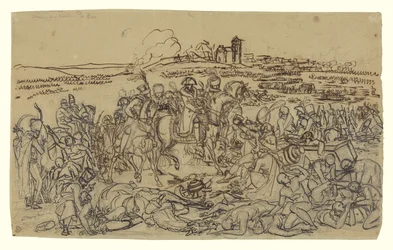 Napoleon på slagmarken ved Eylau