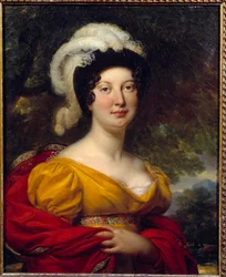 Portræt af Marechal Lannes, hertuginde af Montebello Maleri af Antoine Jean Gros (1771-1835) Omkring 1815 Orleans, Musee des Beaux Arts