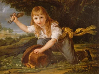 Portræt af Paulin des Hours Farel, 1793