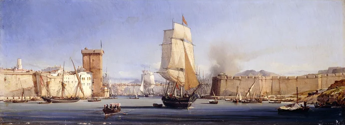 Det Gyldne Horn med Suleimaniye- og Trosmoskeerne, Konstantinopel
