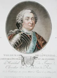 Woldemar de Lowendal (1700-55) 1787, fra 