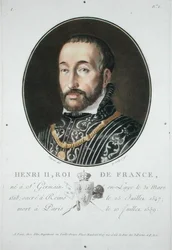 Henrik II (1519-59) Konge af Frankrig