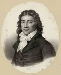 Portræt af Camille Desmoulins
