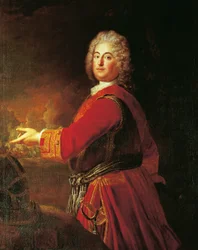 Portræt af Christian Ludwig af Brandenburg-Schwedt