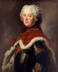 Portræt af Frederik II af Preussen (Frederik II af Preussen, dit le Grand