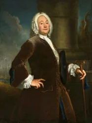 Portræt af Heinrich Voguell (1681-)
