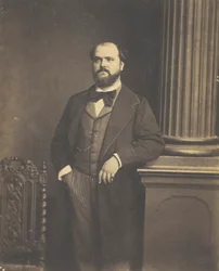 Uden titel Man Standing, en Face, 18551869.